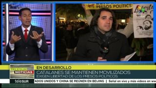 España: Cataluña se moviliza para exigir libertad de políticos presos