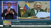 teleSUR Noticias: Venezuela: ANC aprueba ley contra el odio