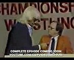 Ric Flair Explodes On Championship Wrestling From Florida (1984) @The Sportatorium