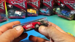 Car 3 Lightning McQueen new thunder hollow racers pushover fishtail APB Tomica miss fritte