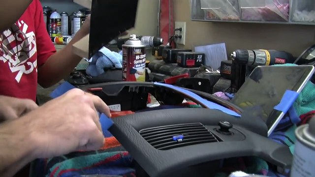 Amplified - Air Bagged Dodge Ram iPad install. Custom Box JL Audio system EP 9