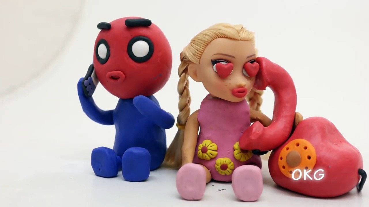 Baby Spiderman and HULK Halloween Pumpkin Time Superhero Play Doh Kids Cartoons