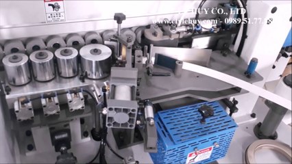 Máy dán cạnh tự động | Máy dán cạnh tự động 5 chức năng