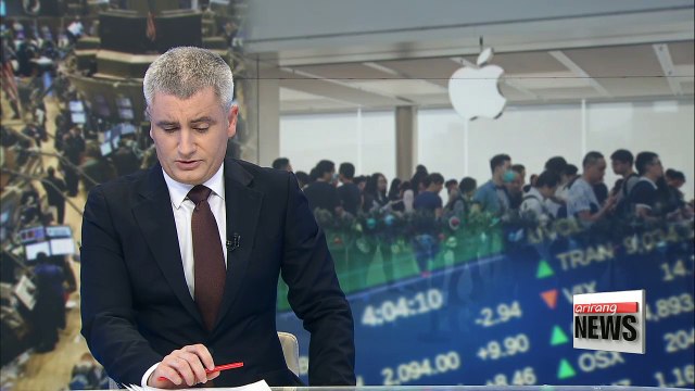 U.S. markets set record highs Wednesday on Apple surge