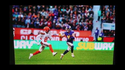 2017 Vikings Game 8 Recap:   Vikings 33  Browns 16