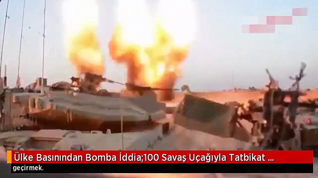 Ülke Basınından Bomba İddia:100 Savaş Uçağıyla Tatbikat Yapan İsrail, Lübnan'a Saldıracak