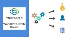 Vtiger CRM - Create records using Workflows
