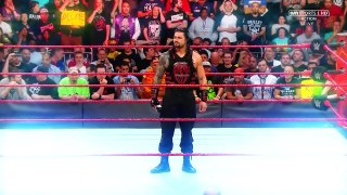 WWE RAW 로만레인즈 복귀 영상