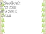 MyGadget 15 Gummi Case für Apple MacBook Pro Retina 15 Zoll 2013 bis Mitte 2016   Model