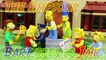 Lego Simpsons Bart Goes to Jail! The Simpsons House Legos Lisa Pranks Bart with Homer Marge Flanders