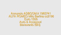 ALFA ROMEO Mito Berlina cc2198