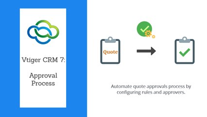 Approvals in Vtiger CRM