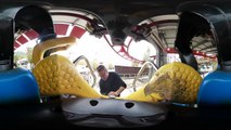 360° VR VIDEO - EXTREME Inverted Roller Coaster Mirage Rosso POV Fabbri Front Seat-hQ_pWAU7wg4