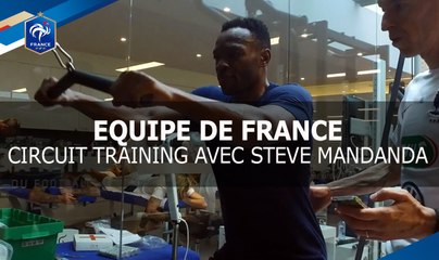 Circuit training avec Steve Mandanda
