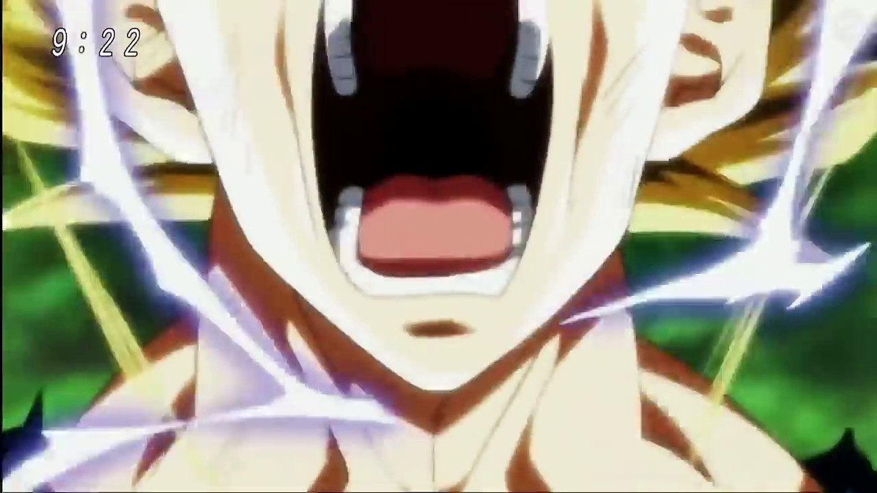 Goku turns SSJ3 for Caulifla - Dragon Ball Super Episode 113 HD