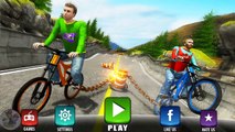 Bike Games - Chained Bicycle Racing Stunts: Break Chain Rivals - GamePlay Android | Fun Kids Games