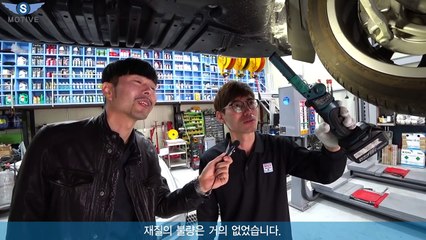 [s모티브] 원가절감? 신형 벤츠 e클래스 여성(여자) 김피디와 동행 하부 살펴보기 리뷰 영상