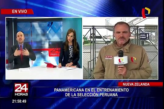 Continúa entrenamiento de la Selección Peruana para jugar ante Nueva Zelanda