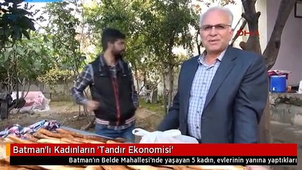 Batman'lı Kadınların 'Tandır Ekonomisi'
