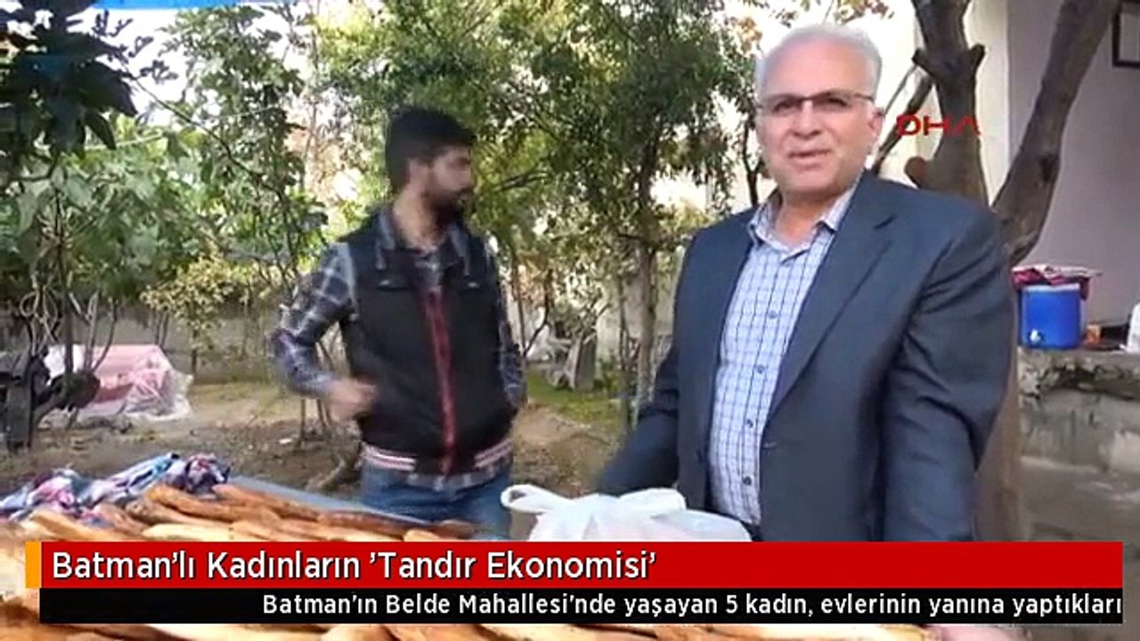 Batman'lı Kadınların 'Tandır Ekonomisi'