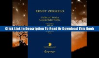 eBook 1: Ernst Zermelo - Collected Works/Gesammelte Werke: Volume I/Band I - Set Theory,