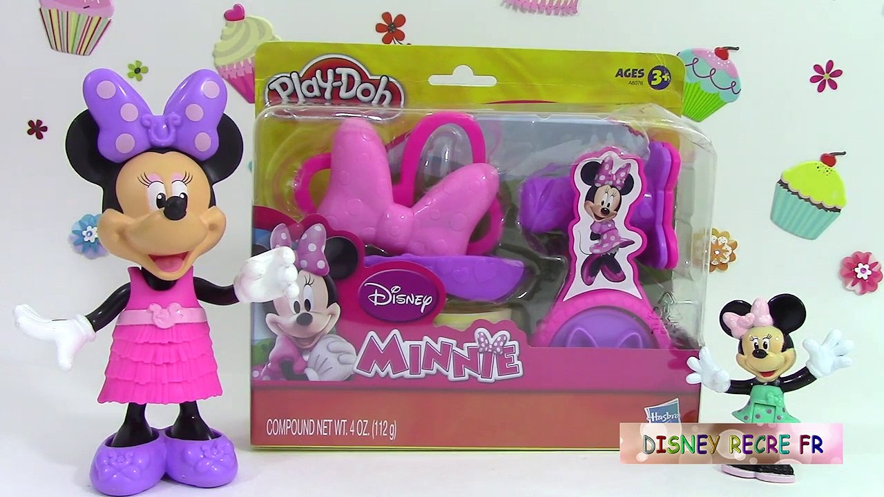 Pâte à modeler Minnie Mouse La Fabrique de Rubans Minnie Play doh