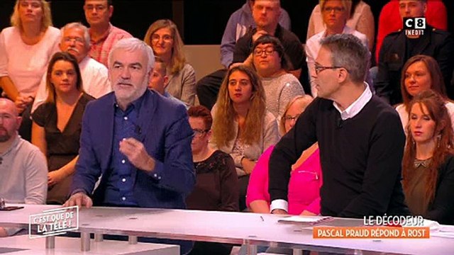 Pascal Praud répond à Rost dans C'est que de la télé sur C8 - Regardez