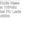 ERLI Acer Iconia One 10 B3A30 Hülle Case Ultra Dünn TriFold SmartMuschel PU Leder