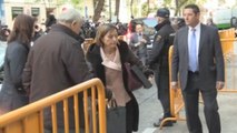 Forcadell y los miembros de la Mesa llegan al Supremo a declarar por rebelión