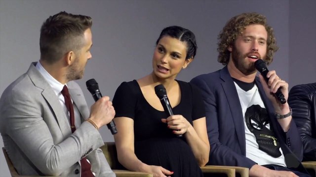 Deadpool Cast Interview with Ryan Reynolds, Morena Baccarin, TJ Miller and Ed Skrein