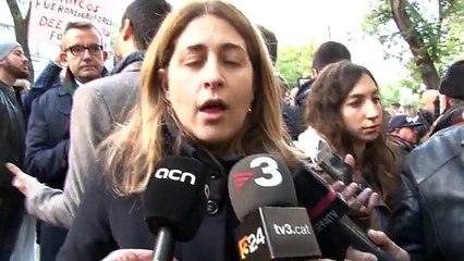 Pascal fa costat els membres de la mesa a les portes del Suprem: 'Permetre el debat parlamentari no és delicte.'