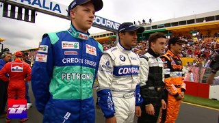 Raikkonen And Alonso Make F1 Debuts - F1 Vault - Australia 2001