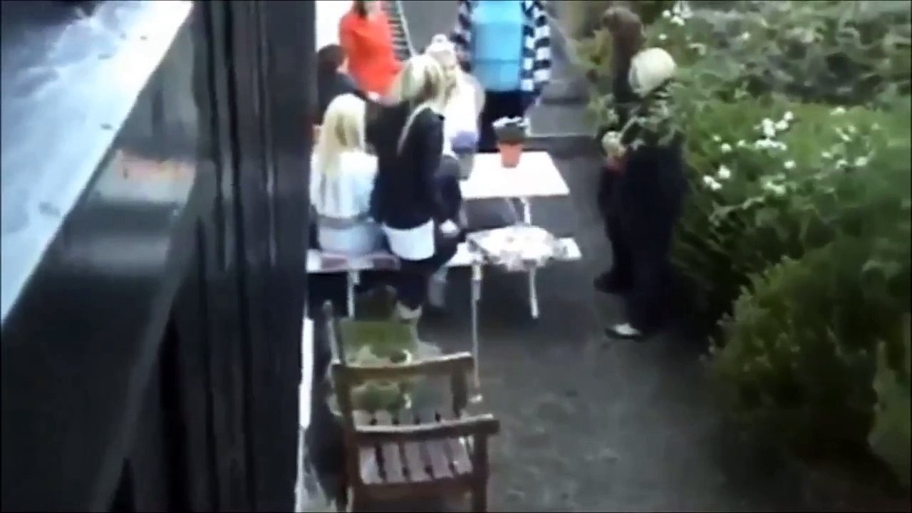 Blonde Girl Commits Accidental Jihad