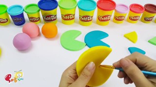 Play Doh Cake Rainbow Learning How to Make Rainbow Play Doh Cake Play Doh Food Learn Colors