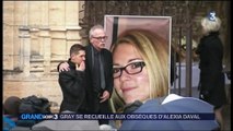 Mort d'Alexia Daval : les habitants de Gray lui rendent un dernier hommage