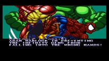 Marvel Super Heroes: War Of The Gems - All Bosses   Ending (SNES)