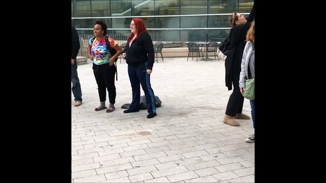 Salt Lake City Residents Stage Scream Protest on Anniversary of Trump Election Victory