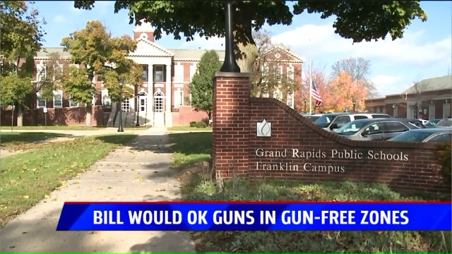 Michigan Senate Approve Concealed Guns in Schools, Bars