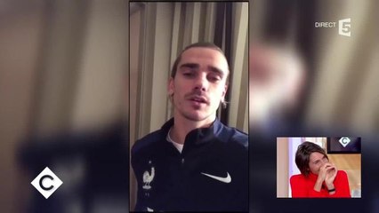 Le message d'Antoine Griezmann à Alexandra Sublet