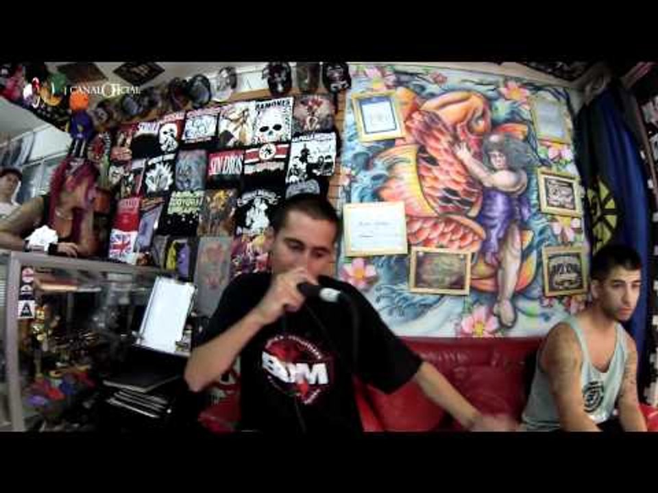 Sador - Racek - Judas - Freetyle - TOUR BDM SANTERIA 17 DE MARZO 2014