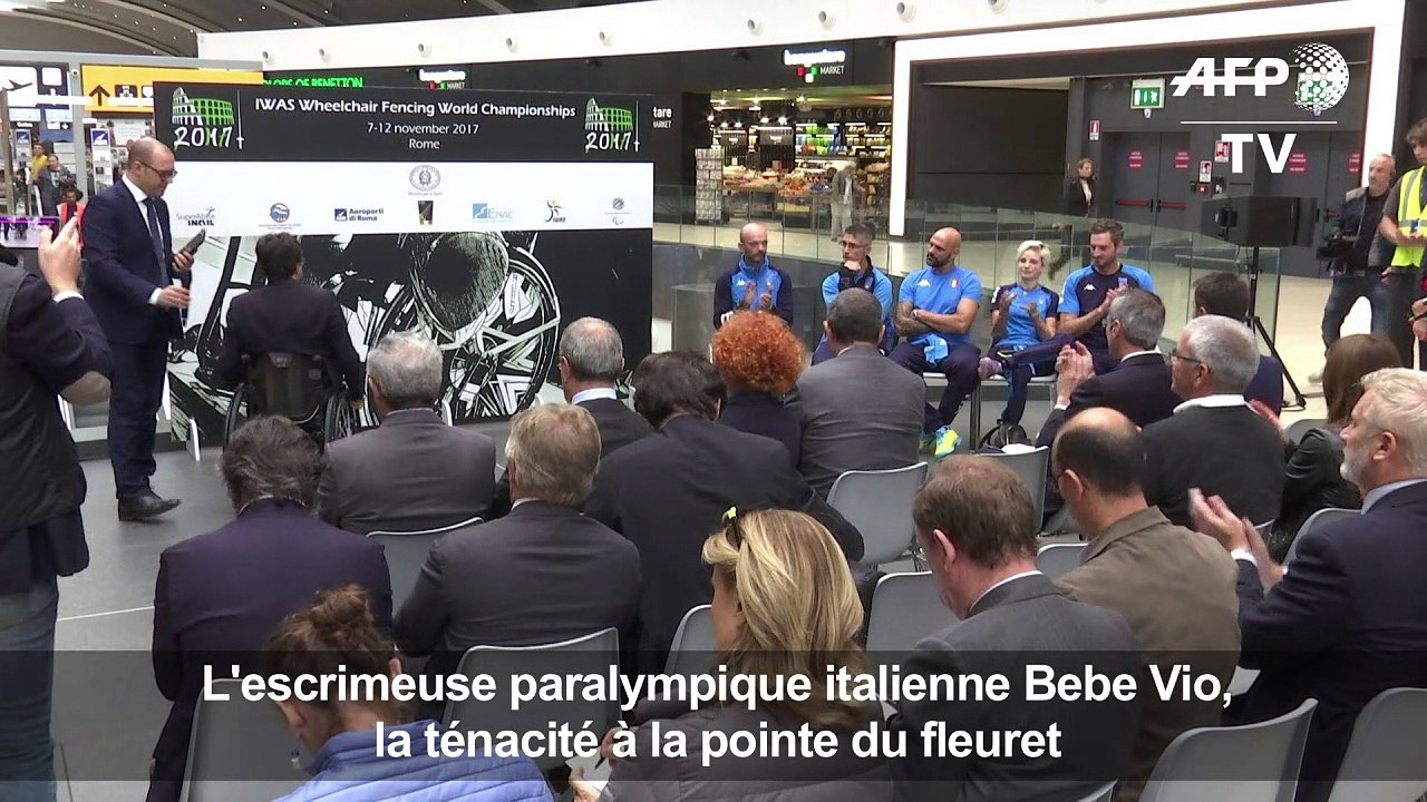 Escrime/handicap: Bebe Vio, la ténacité à la pointe du fleuret