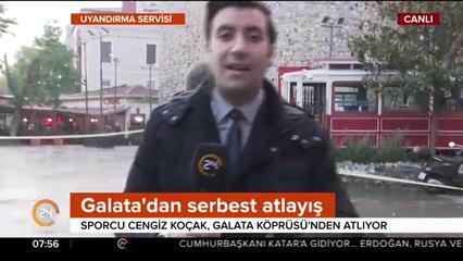 Galata'dan serbest atlayış