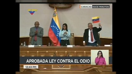 Venezuela aprova lei contra a intolerância