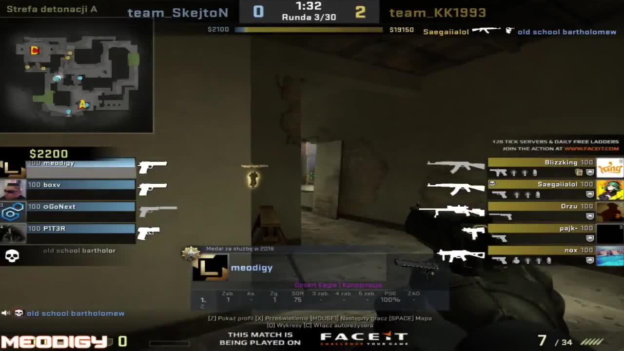 What a sneaky Ninja Defuse in a 1v5!!!