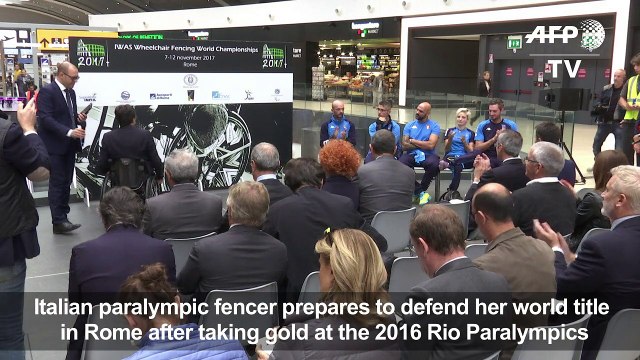 Fencing: No limbs, no problem for Italy's fencing firebrand