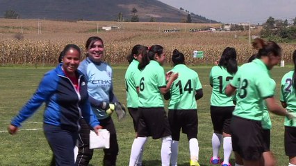 Mexican girls fight violence with boys' own game: football