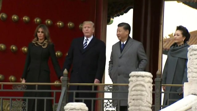 트럼프, 중국 국빈방문...中, 자금성에서 연회 베풀어 / YTN