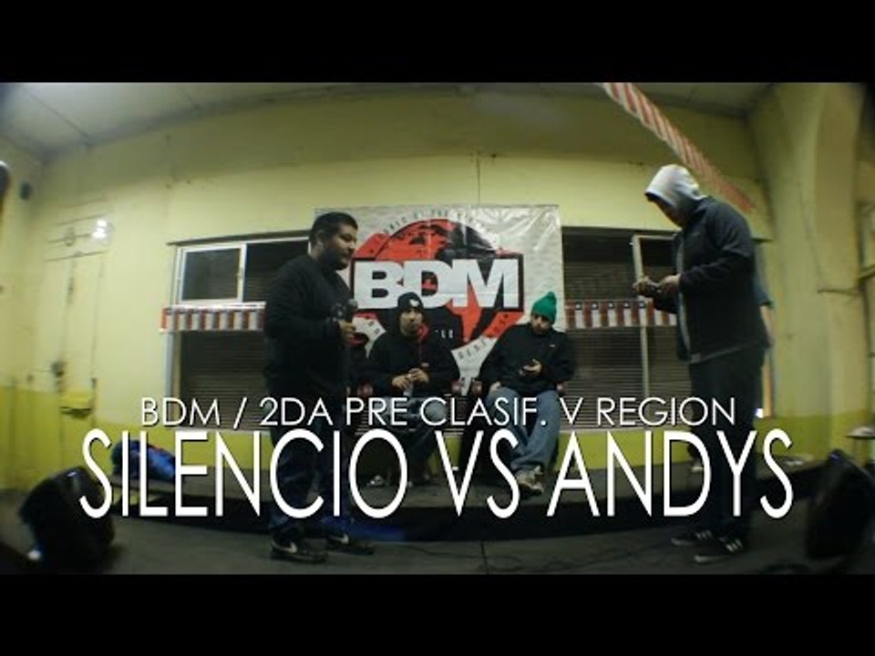 BDM V Region / 2da Pre-Clasificatoria / 8vos de final / Silencio vs Andys