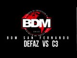 BDM San Fernando / 8vos de final / Defaz vs C3