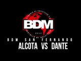 BDM San Fernando / 4tos de Final / Alcota vs Dante